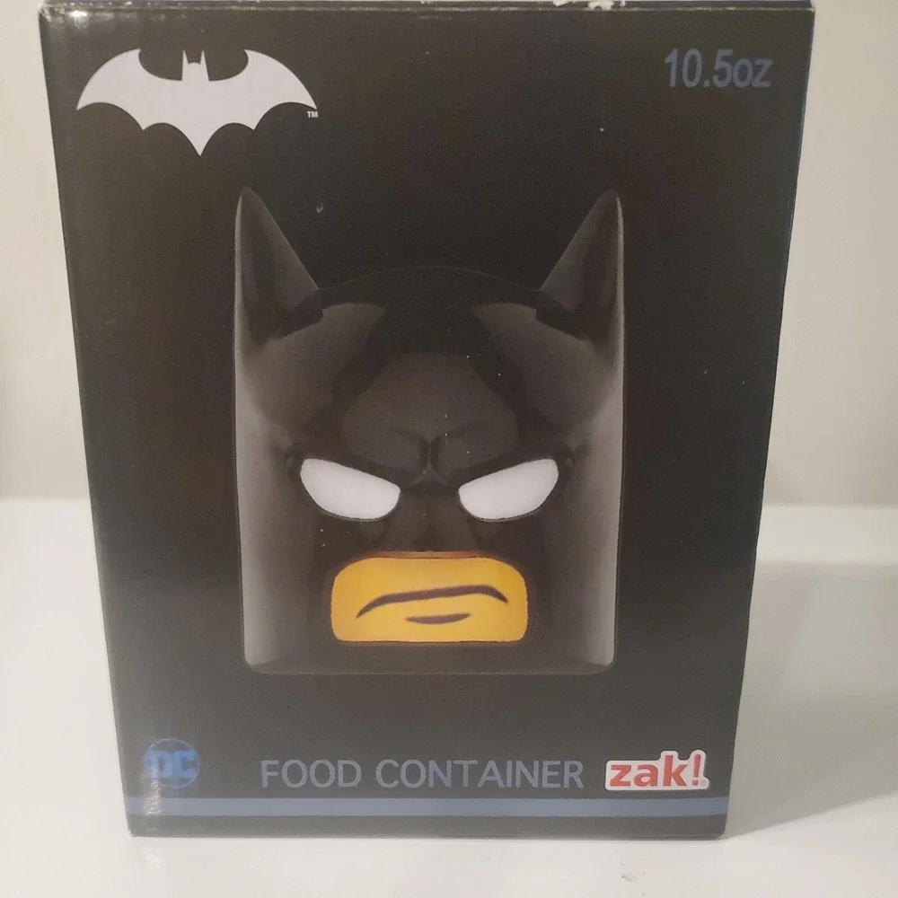Zak! Loot Crate DC Comics Batman Food Snack Container WB Cookie Jar IN BOX